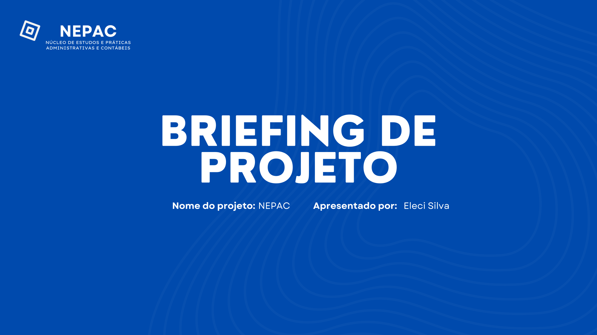 Apresentação de Briefing de Projeto moderno verde e branco 1