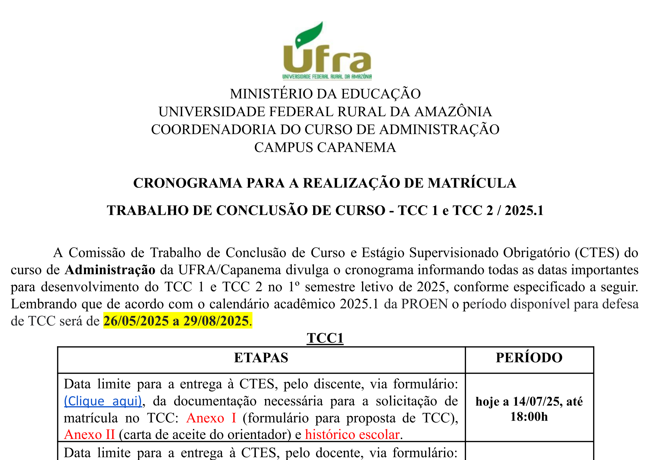 Cronograma TCC1 TCC2 2025 1.docx