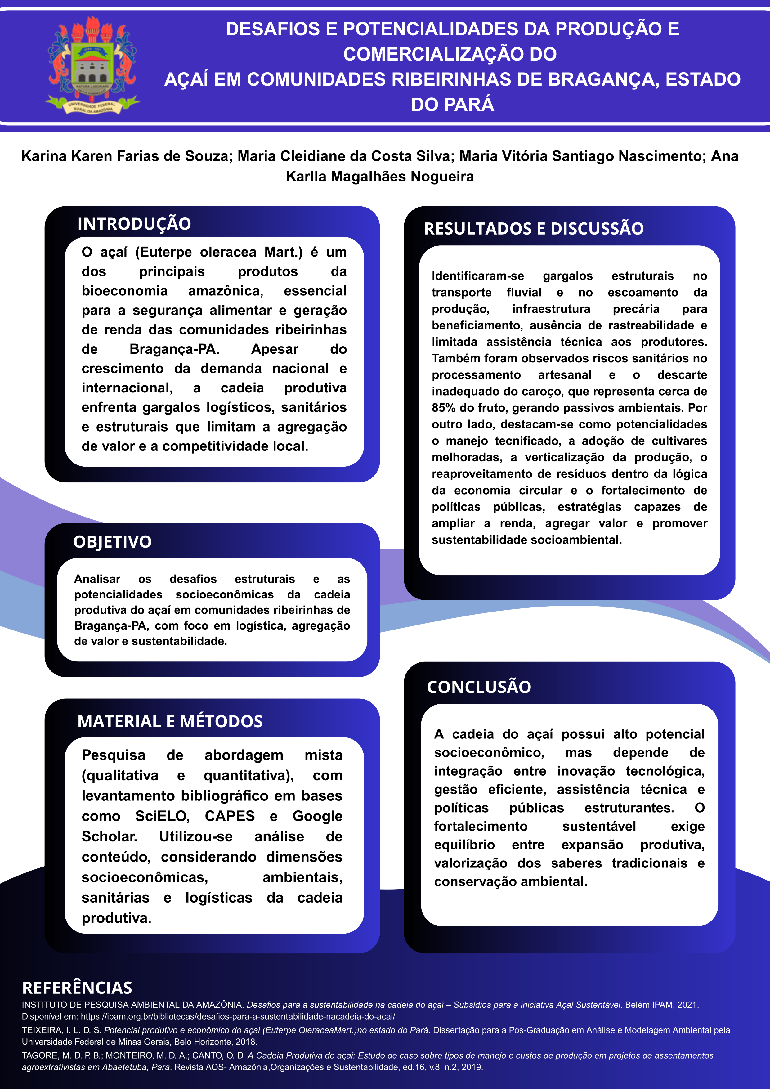 DESAFIOS E POTENCIALIDADES DA PRODUÇÃO E