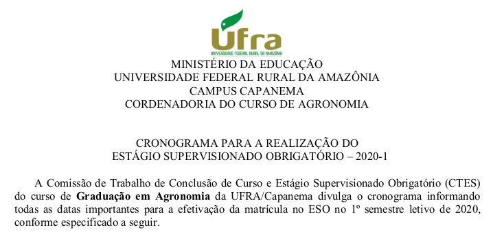 Cronograma ESO Termo de responsabilidade