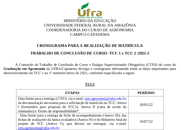 Cronograma TCC1 2021 2