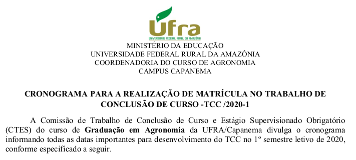 Cronograma TCC Termo de responsabilidade