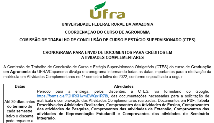 cronograma documentos ac2022