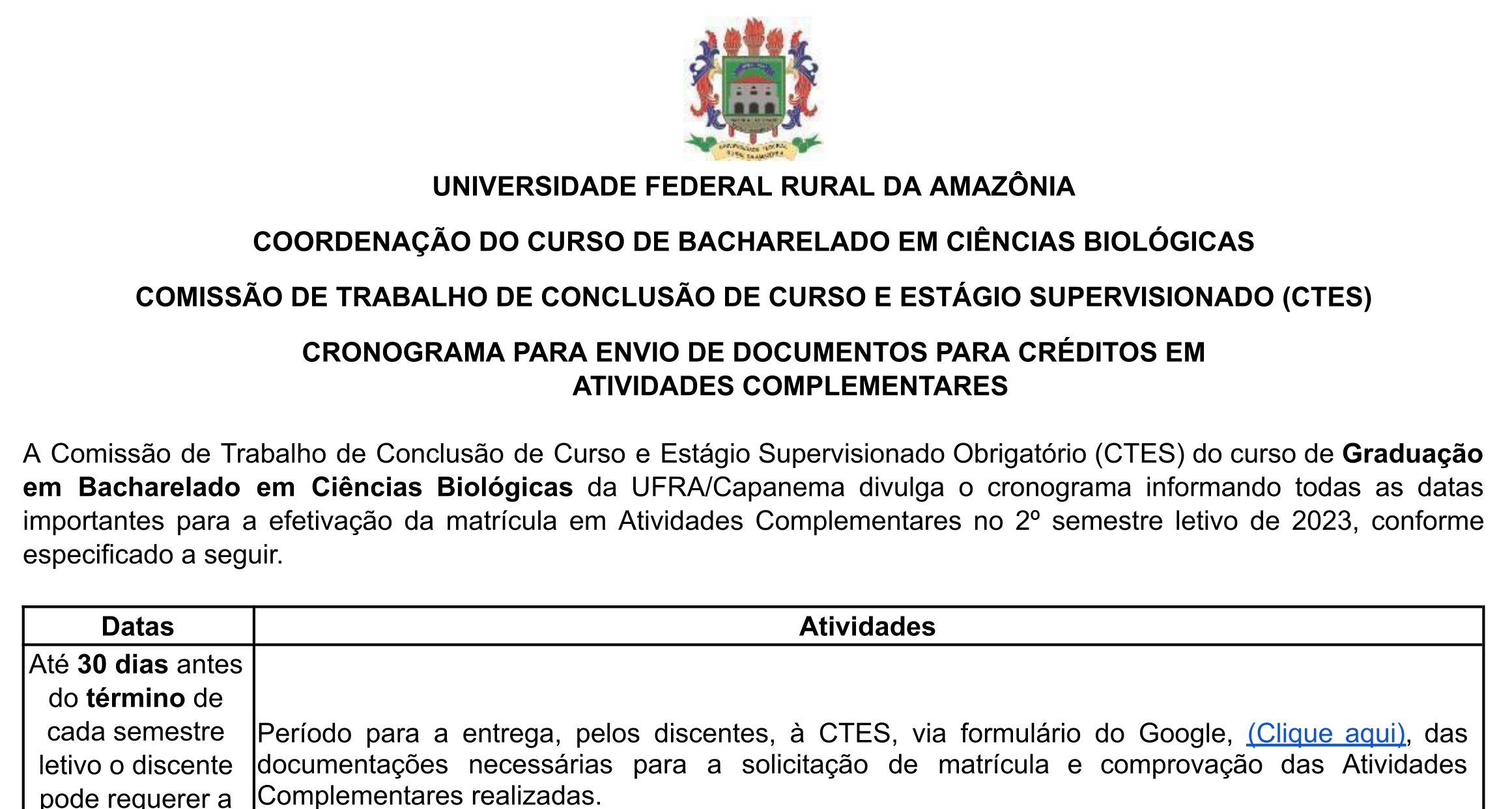 Cronograma AC 2023 2