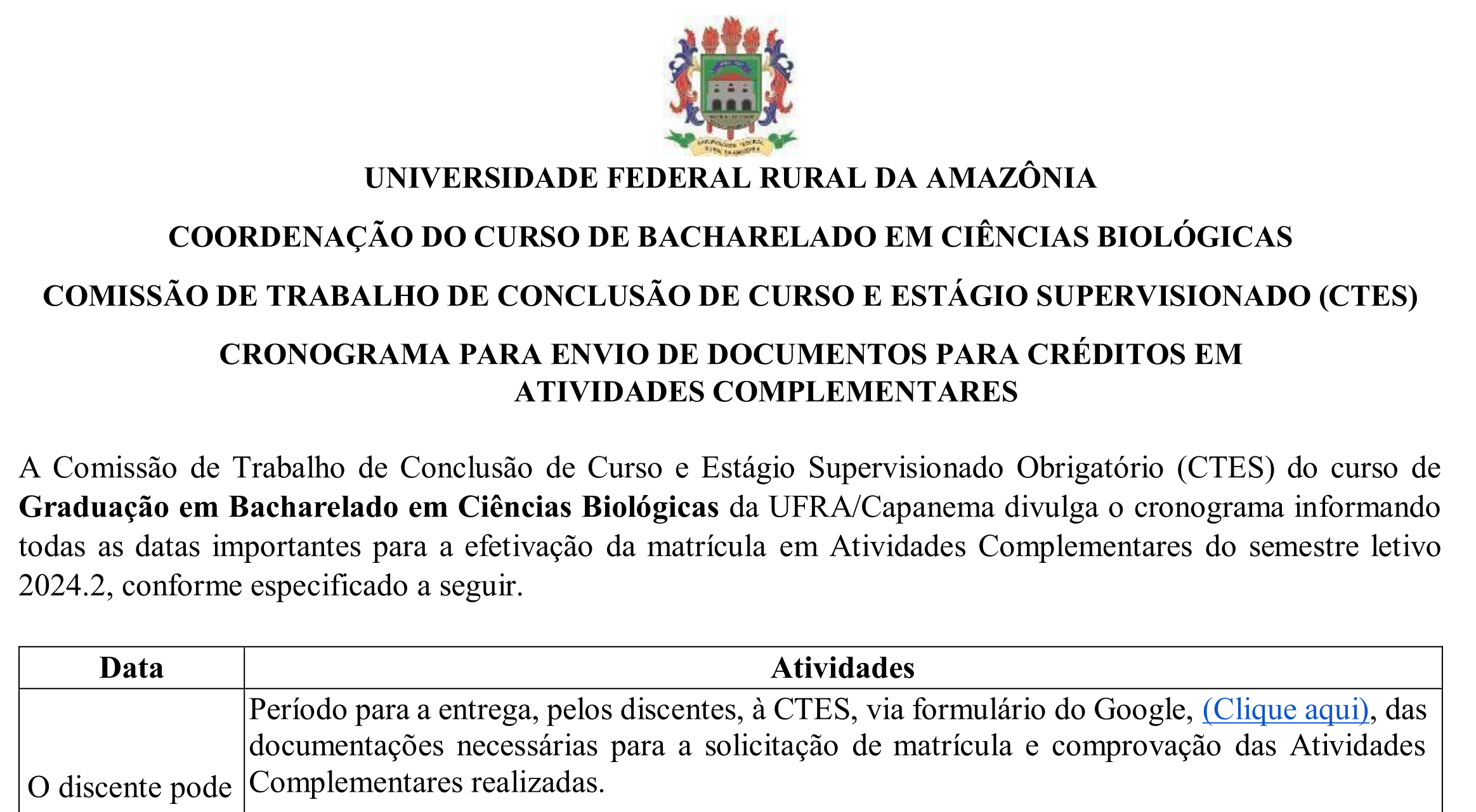 Cronograma AC 2024 2