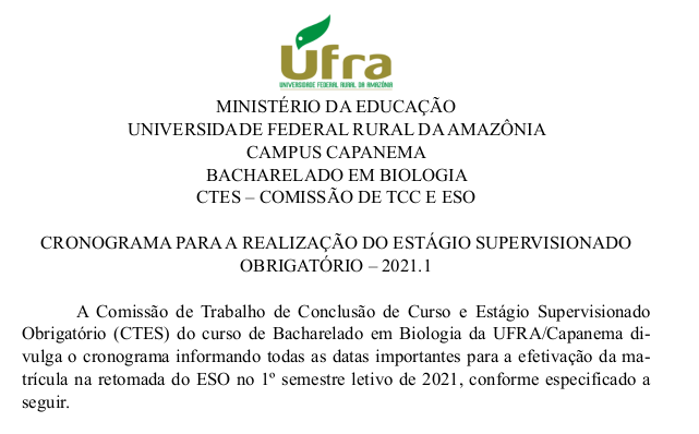 Cronograma ESO 2021.1