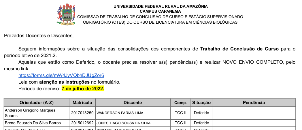 Homologação TCC CONSOLIDAÇÃO 2021.2