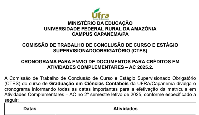 CTES Cronograma do AC semestre 2025.2 CC