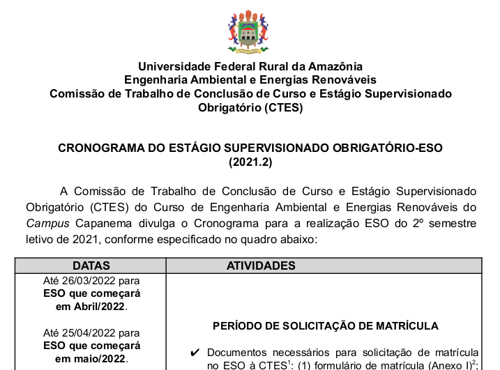 CRONOGRAMA ESO 2021.2