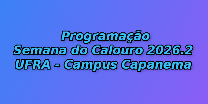 semana calouro