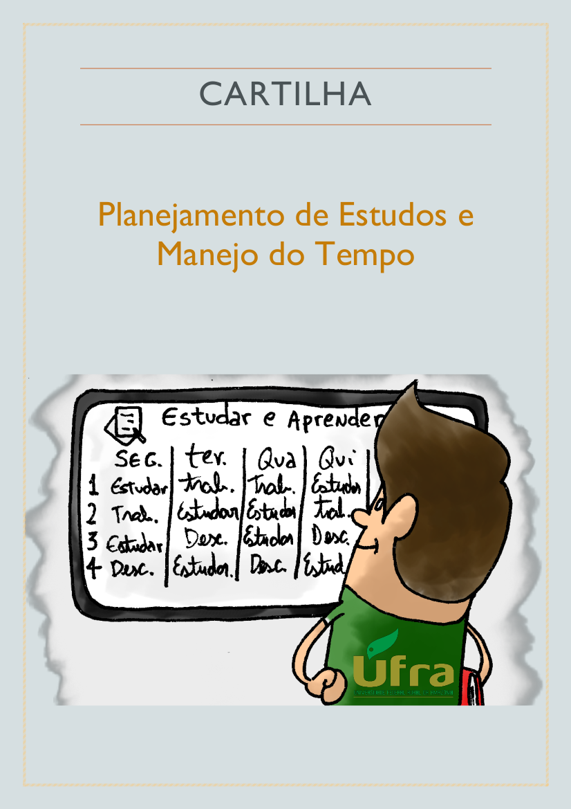 Cartilha Planejamento de Estudos e Manejo do Tempo