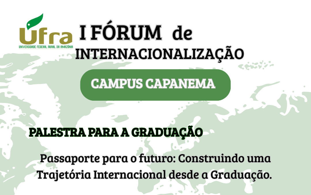 I Fórum de Internacionalização - Palestra principal
