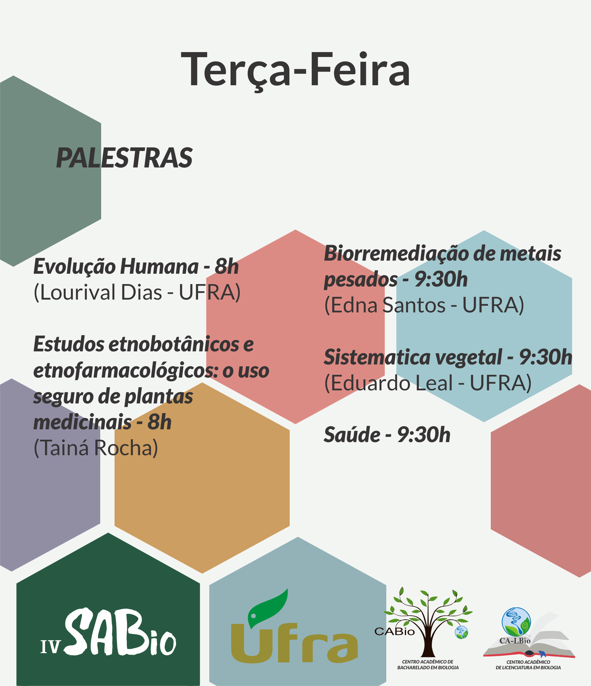 IVSABio Terça feira 1